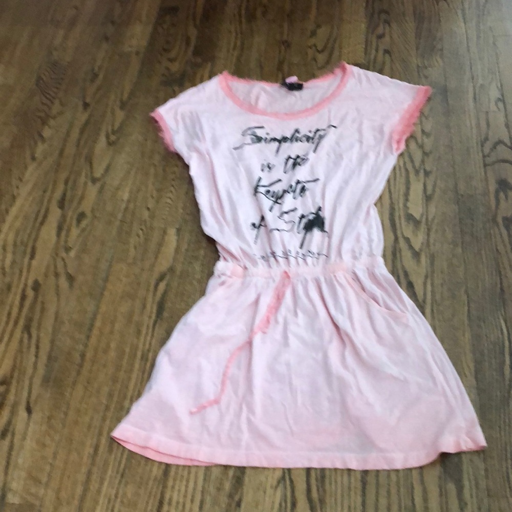 Mango jeans graphic dress women’s size extra small